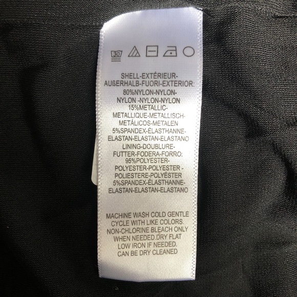 Dress the Population x Cosmopolitan Dress Size M Maya Metallic Mini Chevron - Picture 6 of 10